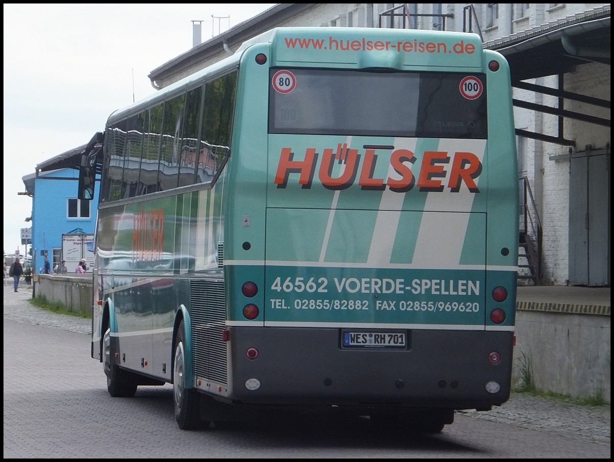 VDL Bova Futura von Hlser aus Deutschland im Stadthafen Sassnitz.