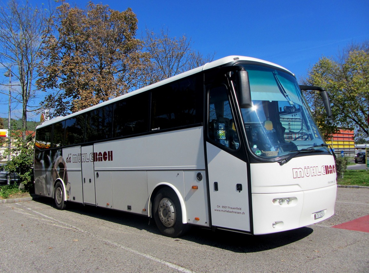 VDL BOVA Futura von Mhlebach aus der Schweiz am 24.9.2014 in Krems.