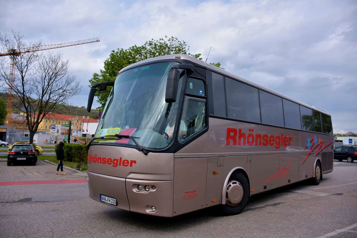 VDL Bova Futura von Rhnsegler Reisen aus der BRD in Krems.