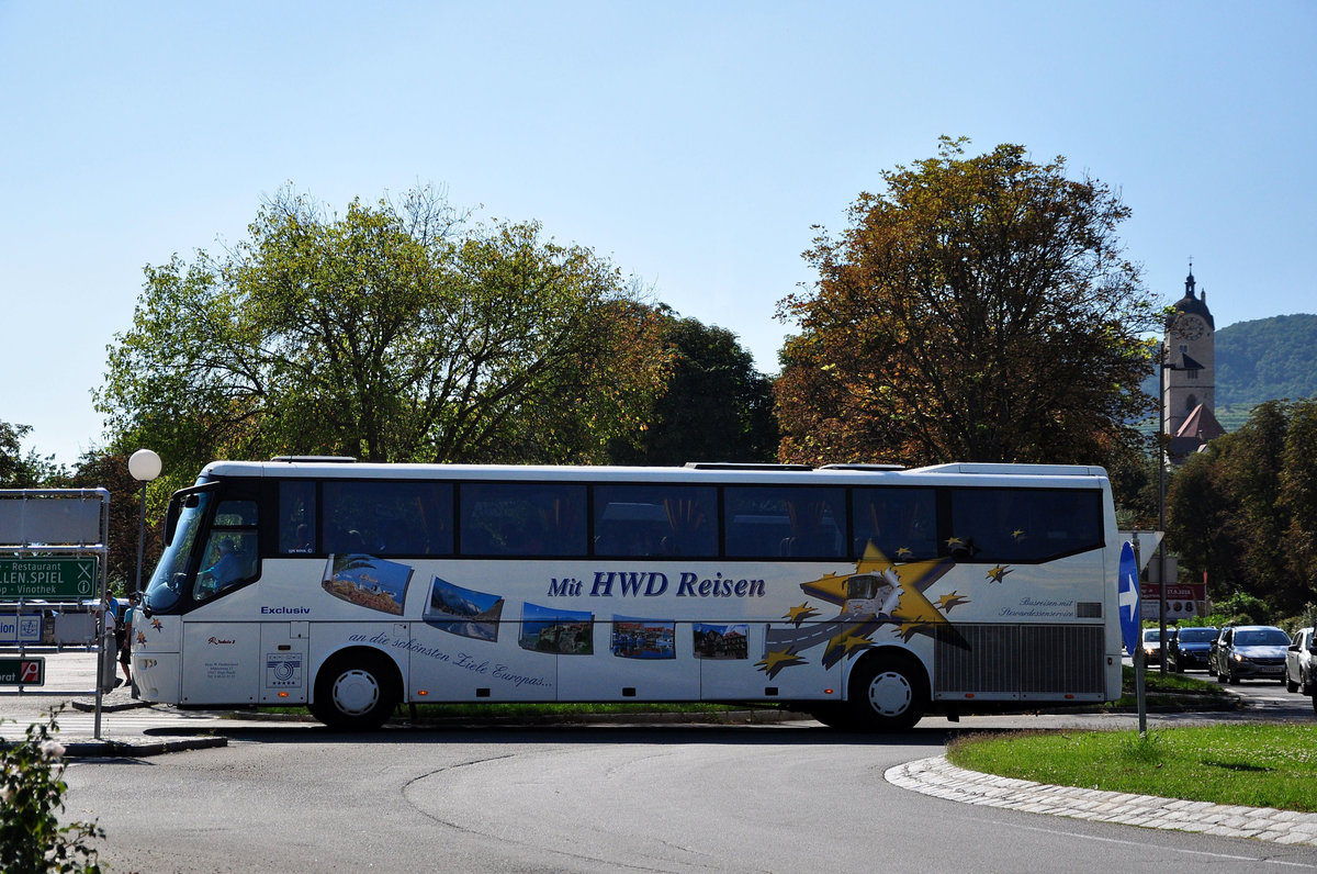 VDL Bova von HWD Reisen aus der BRD in Krems gesehen.