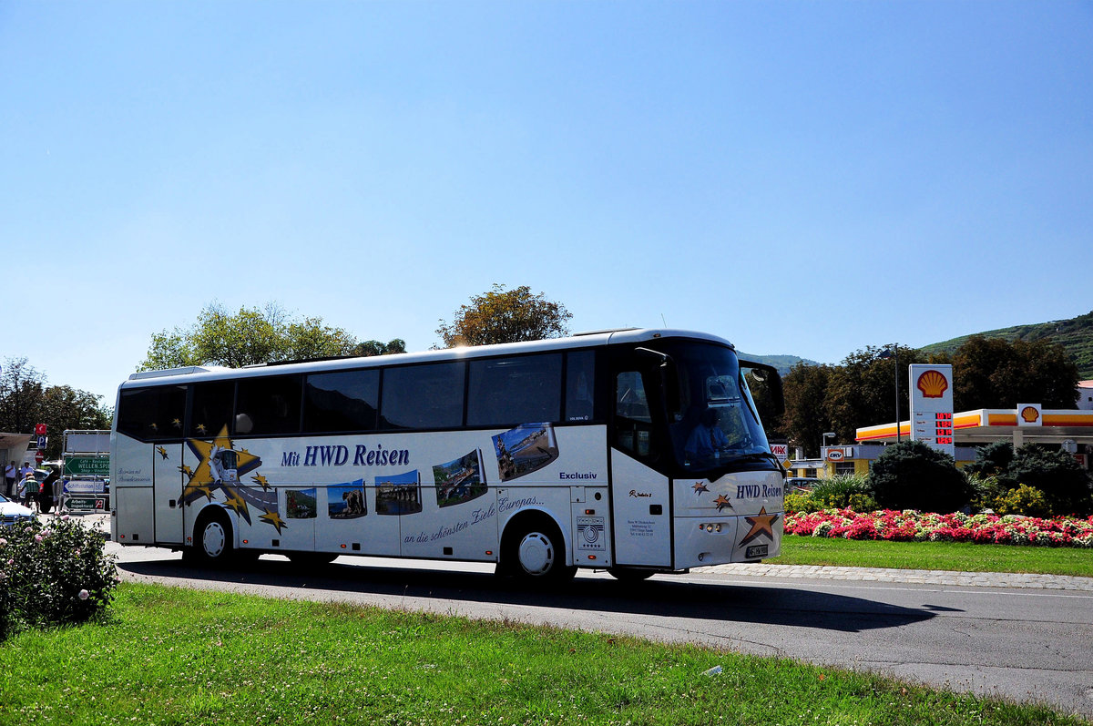 VDL Bova von HWD Reisen aus der BRD in Krems gesehen.