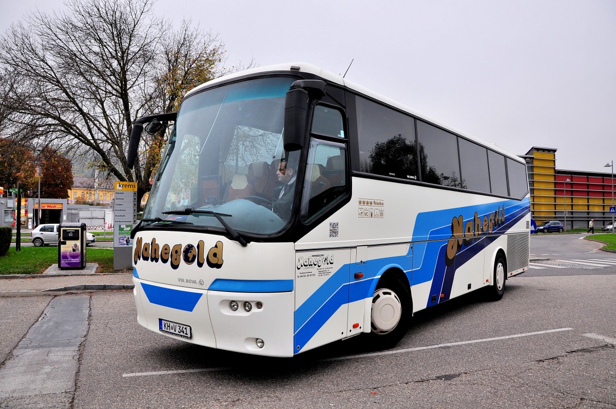 VDL BOVA von Nahegold Reisen aus der BRD am 19.10.2014 in Krems.