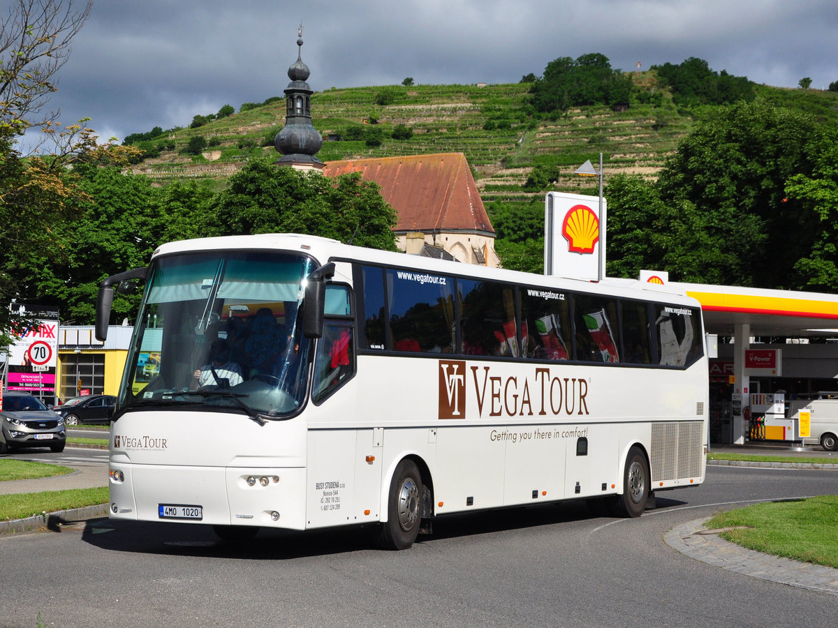 VDL Bova von Wega Tour aus der CZ in Krems gesehen.