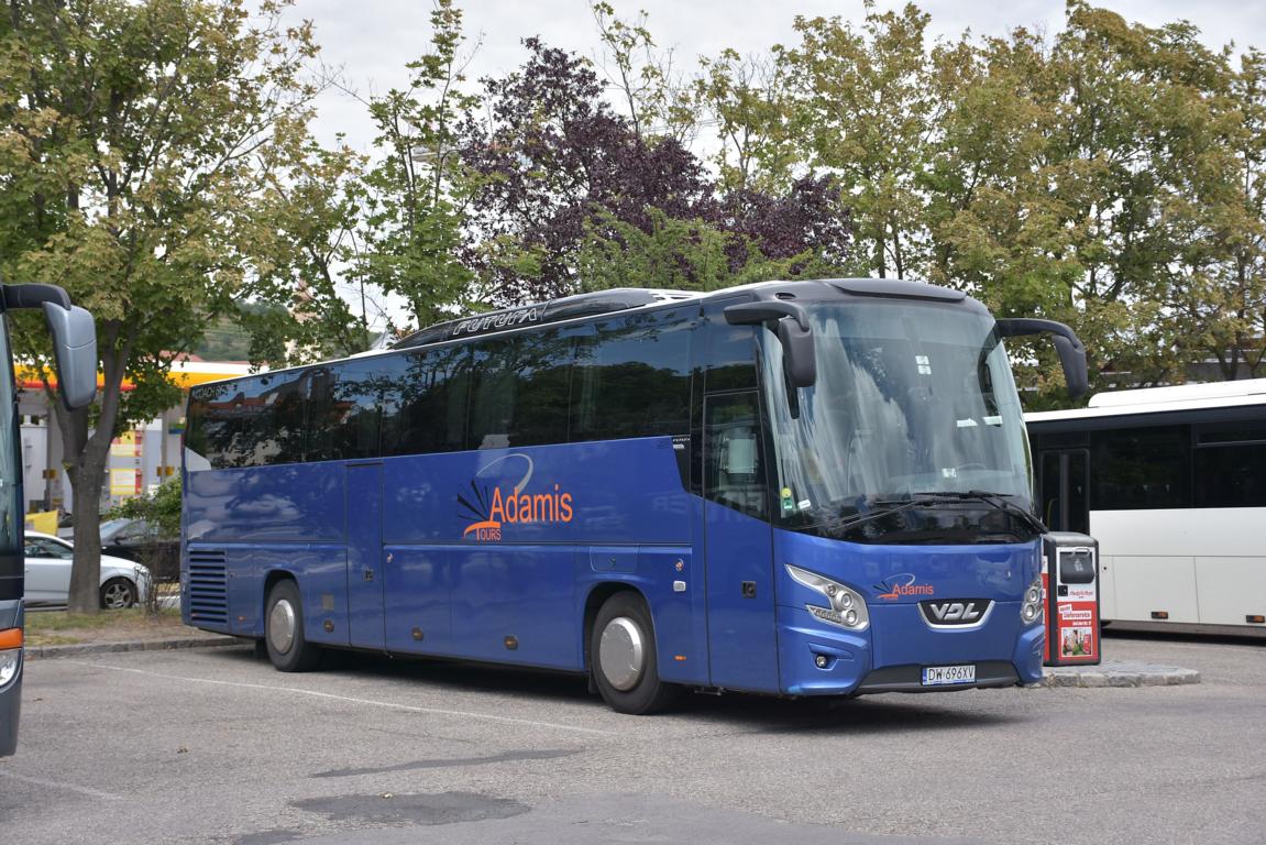 VDL Futura von Adamistours aus PL 06/2017 in Krems.