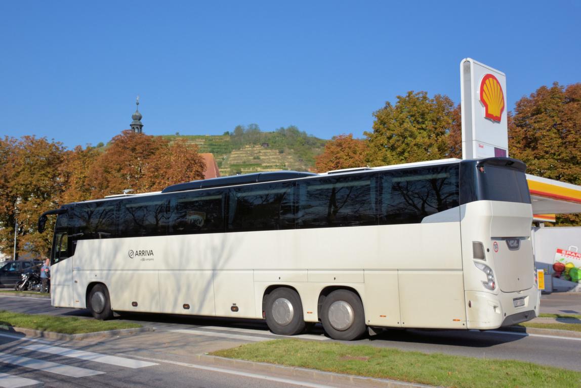 VDL Futura von Arriva Reisen aus der CZ 09/2017 in Krems.