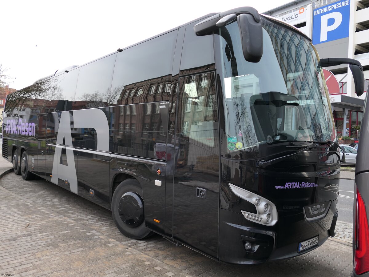 VDL Futura von Artal-Reisen aus Deutschland in Neubrandenburg.