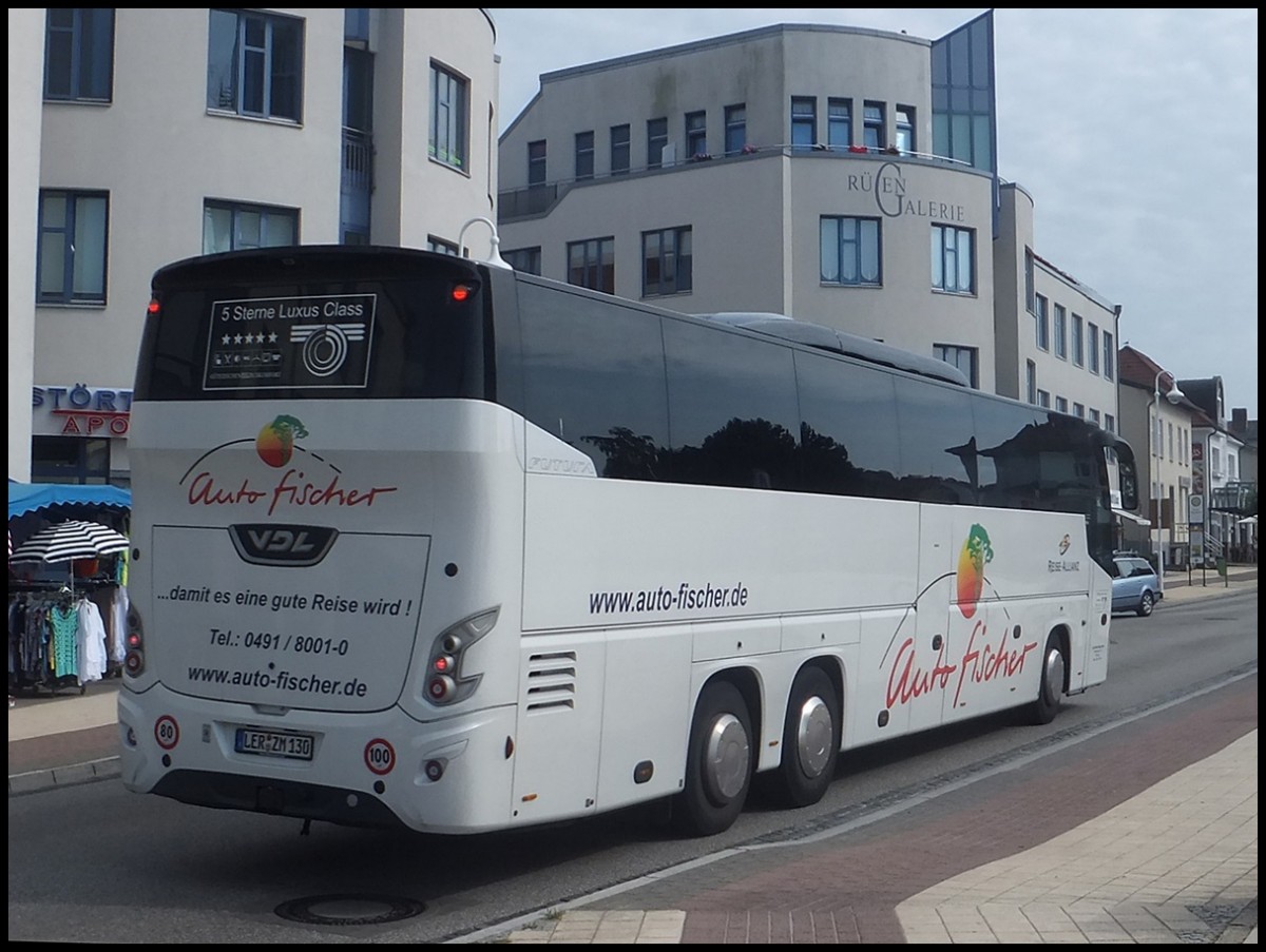 VDL Futura von Auto-Fischer aus Deutschland in Sassnitz. 