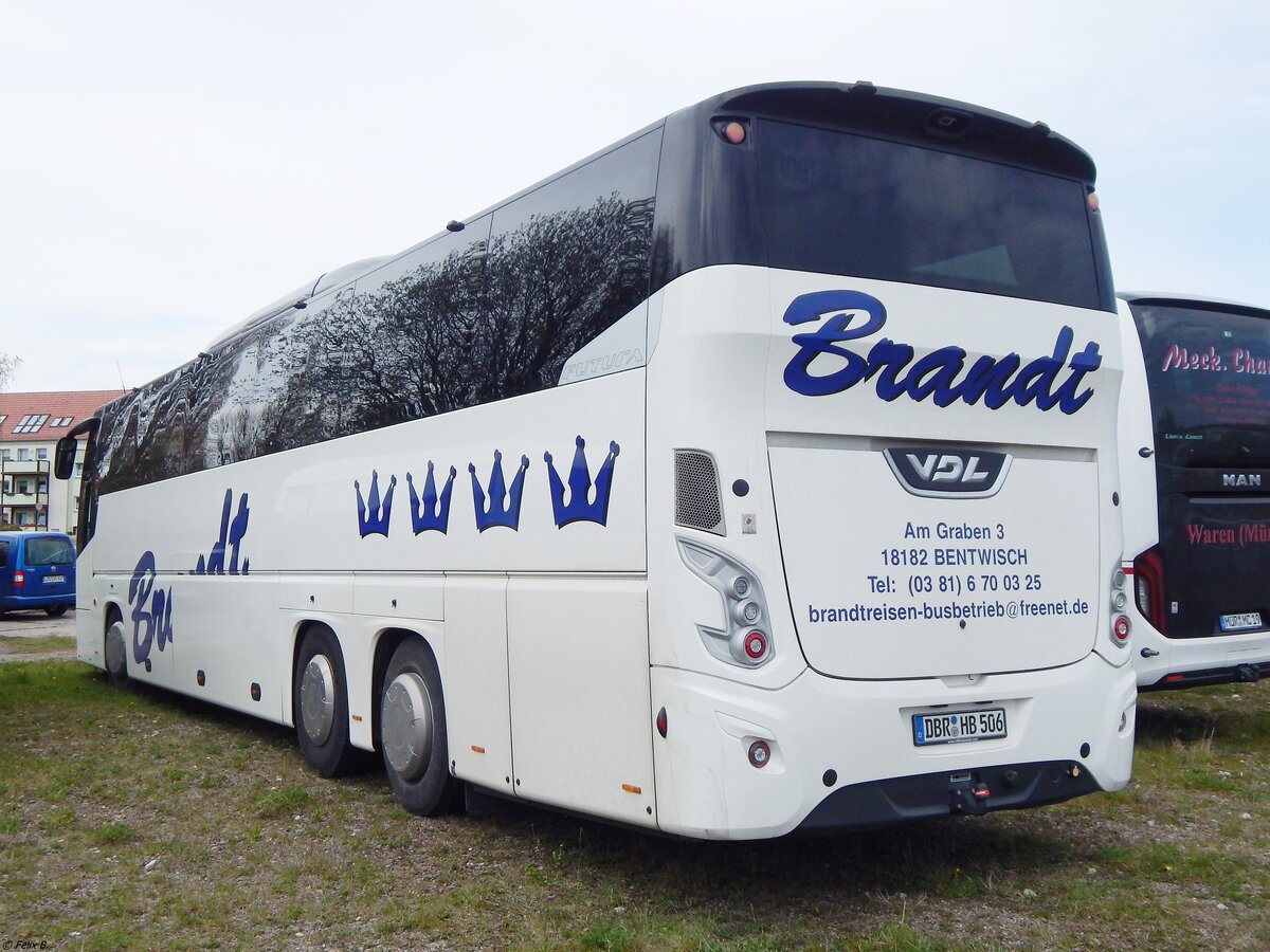 VDL Futura von Brandt aus Deutschland in Sassnitz.