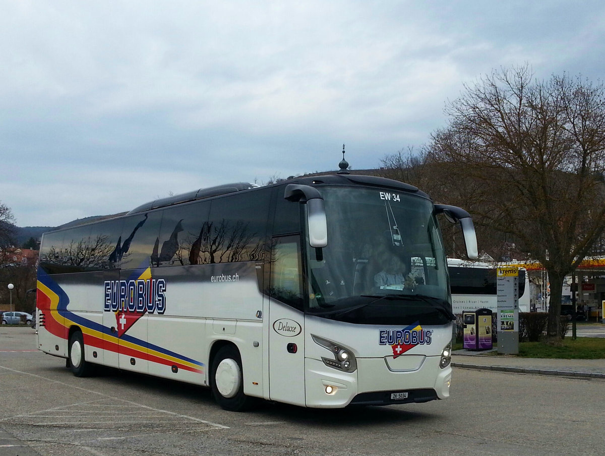 VDL Futura von Eurobus Reisen aus der CH 03/2018 in Krems.