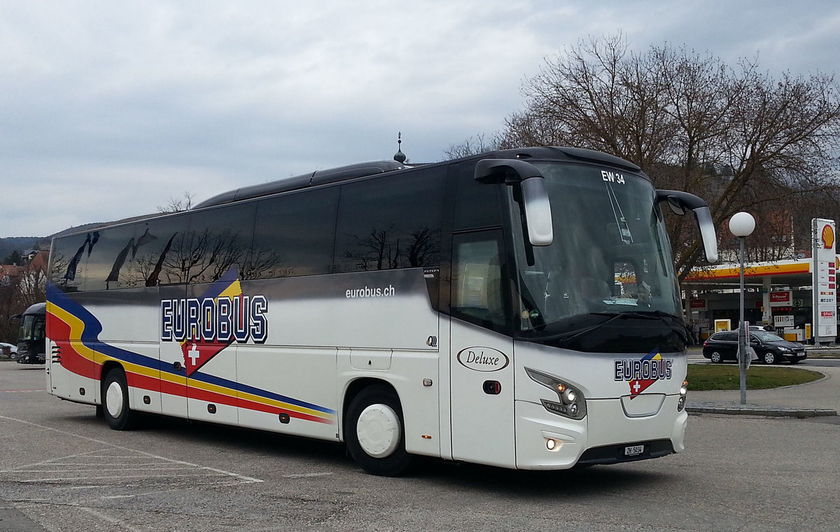 VDL Futura von Eurobus Reisen aus der CH 03/2018 in Krems.