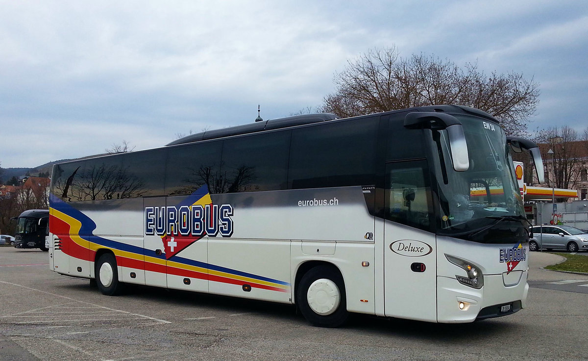 VDL Futura von Eurobus Reisen aus der CH 03/2018 in Krems.