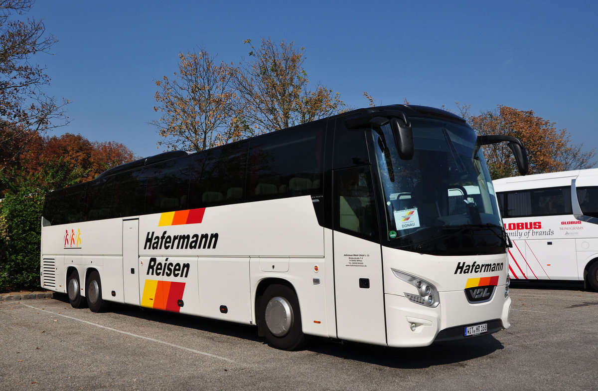 VDL Futura von Hafermann Reisen aus der BRD in Krems.