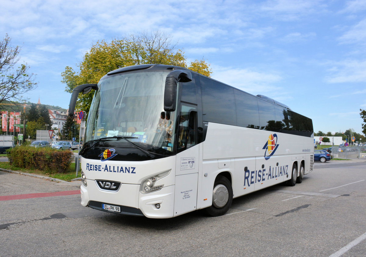 VDL Futura von Meyering Reisen aus der BRD in Krems gesehen.