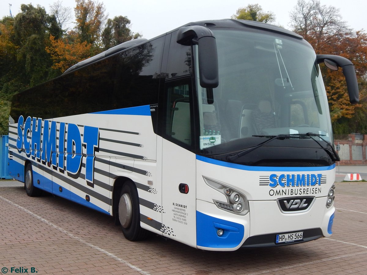 VDL Futura von Schmidt aus Deutschland im Stadthafen Sassnitz. 