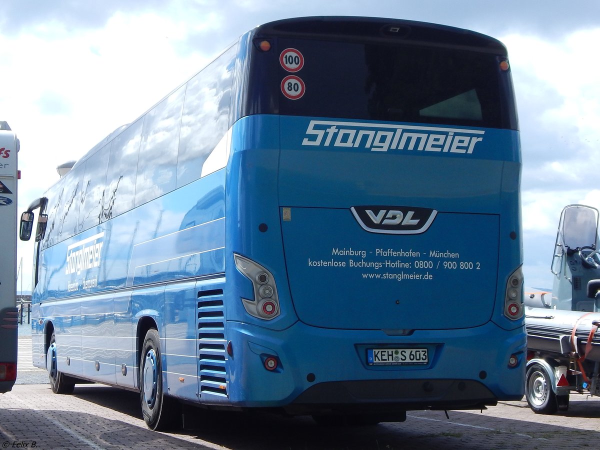 VDL Futura von Stanglmeier aus Deutschland im Stadthafen Sassnitz.