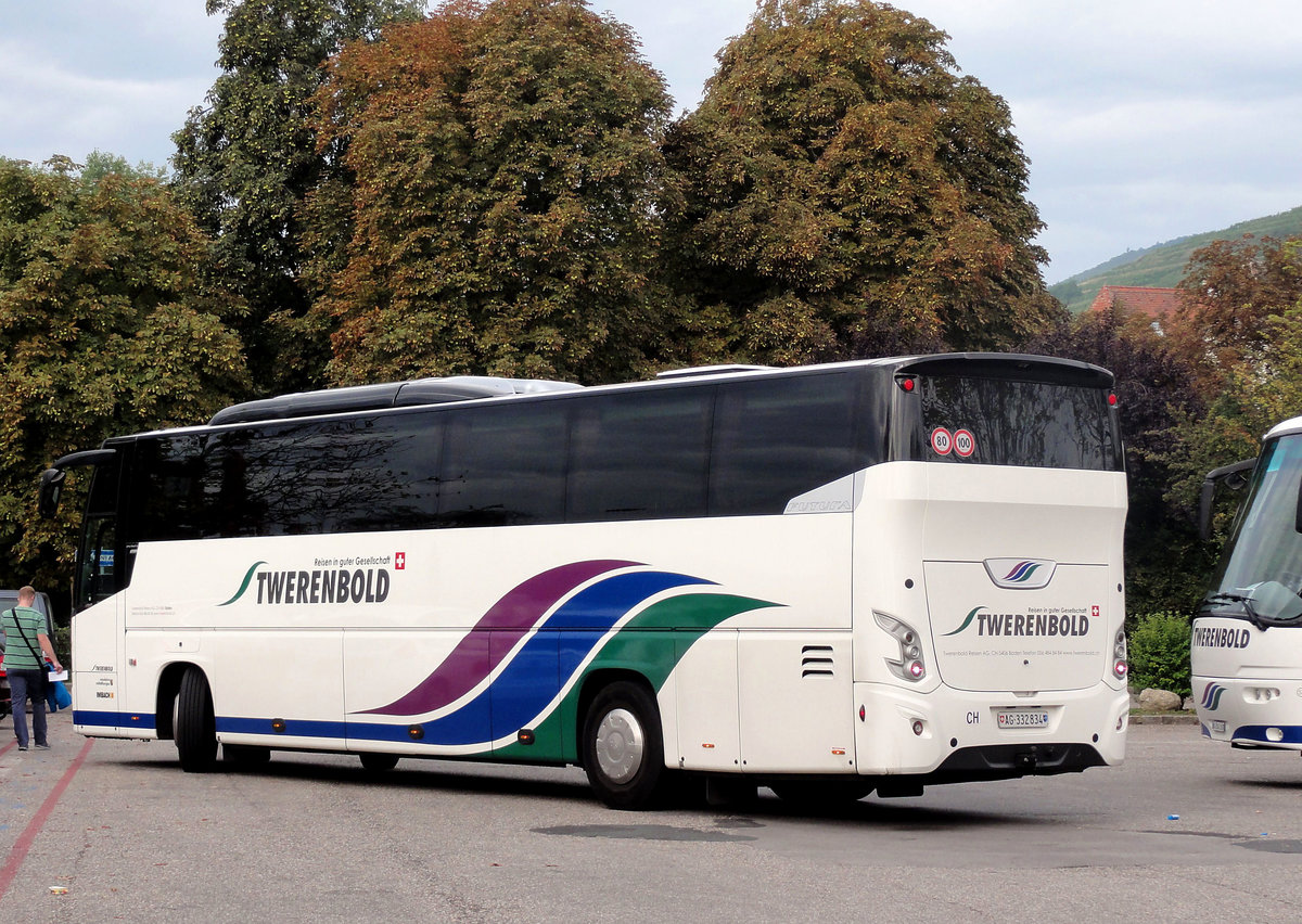 VDL Futura von Twerenbold aus der Schweiz in Krems gesehen.