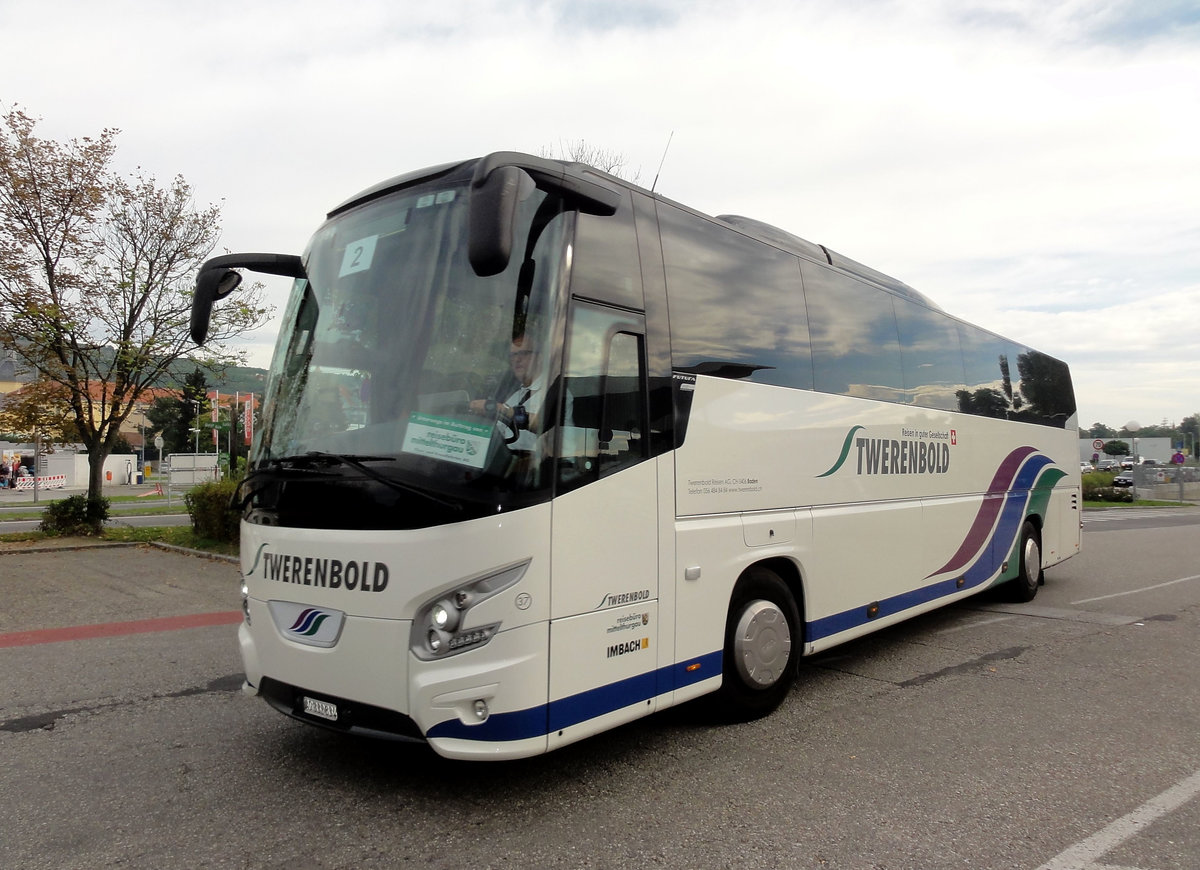 VDL Futura von Twerenbold aus der Schweiz in Krems gesehen.