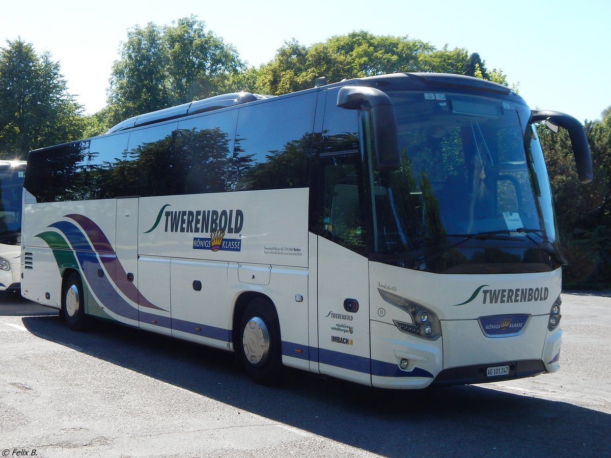 VDL Futura von Twerenbold aus der Schweiz in Stralsund.