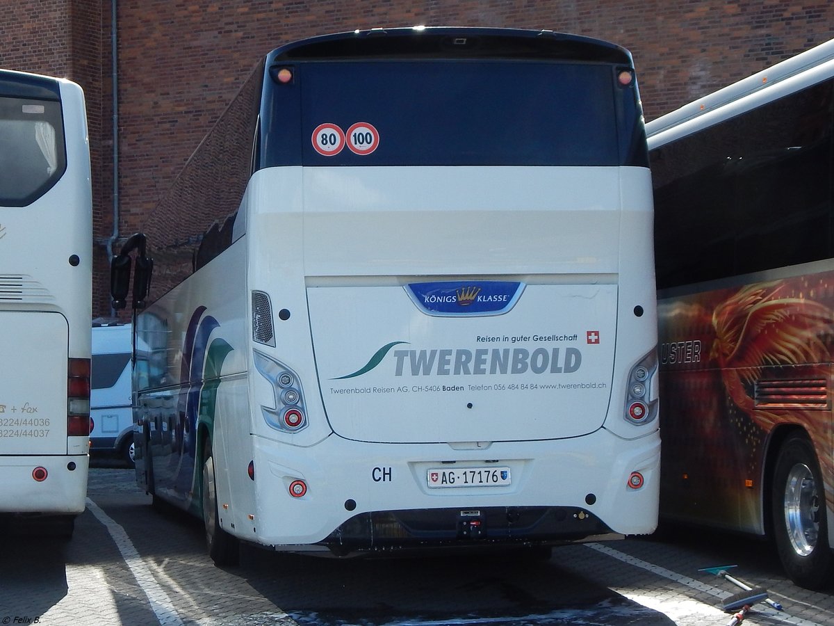 VDL Futura von Twerenbold aus der Schweiz in Stralsund.