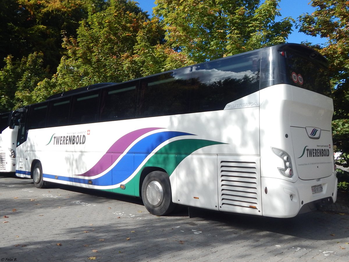 VDL Futura von Twerenbold aus der Schweiz in Heringsdorf.