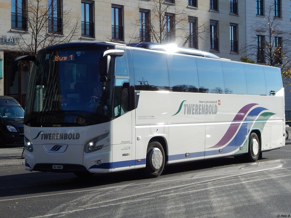 VDL Futura von Twerenbold aus der Schweiz in Berlin.