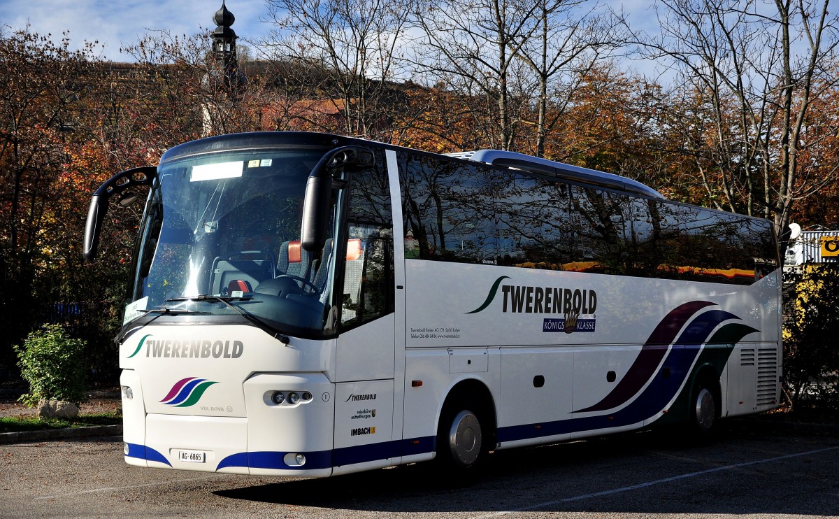 VDL Futura von Twerenbold/Schweiz im Oktober 2014 inKrems gesehen.