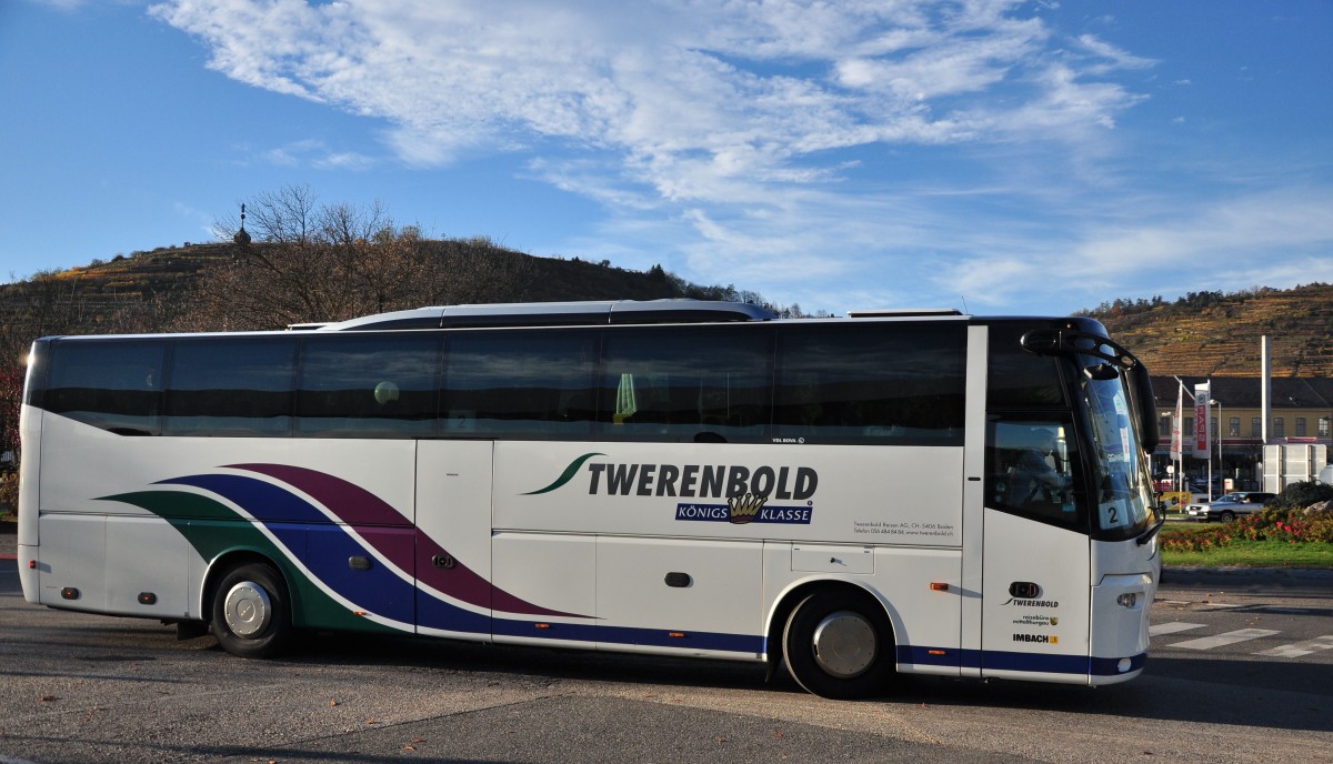 VDL Futura von Twerenbold/Schweiz im Oktober 2014 inKrems gesehen.