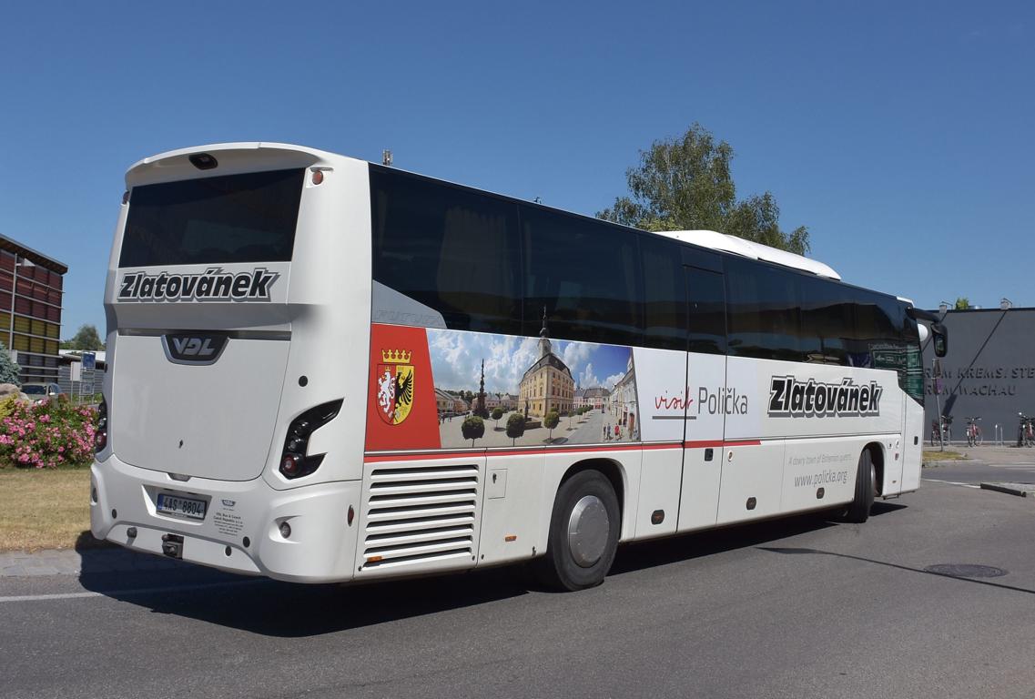 VDL Futura von Zlatovanek Reisen aus der CZ 06/2017 in Krems.