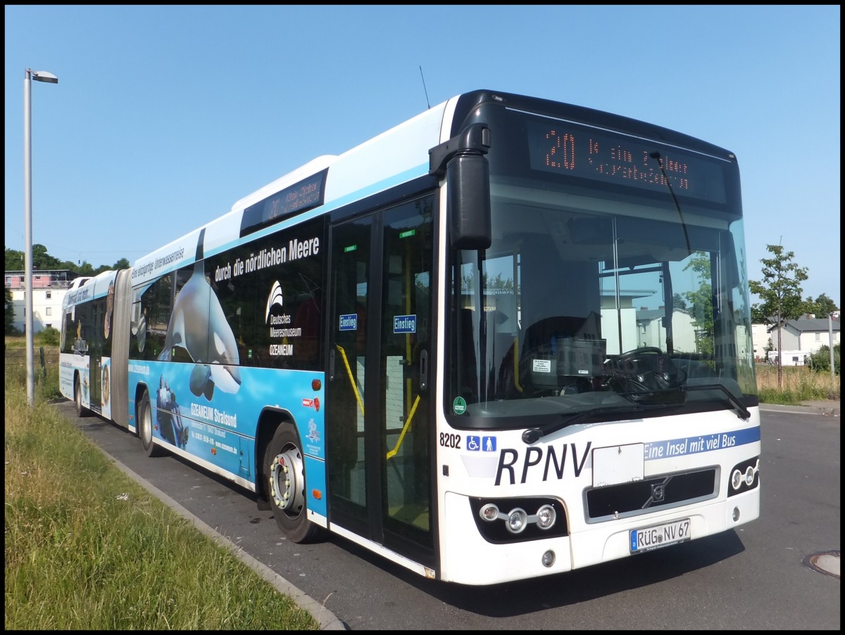 Volvo 7700 der RPNV in Sassnitz.