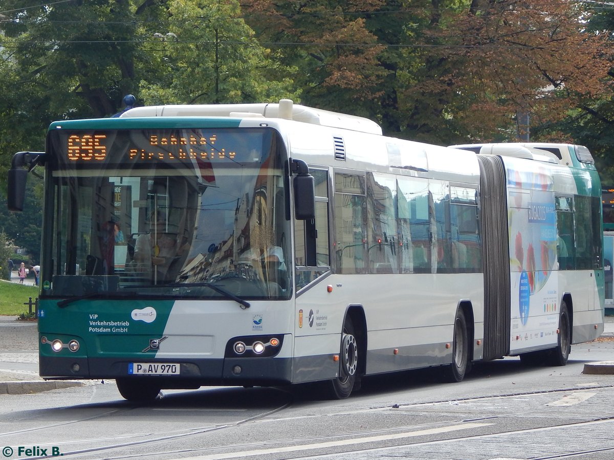 Volvo 7700 vom Verkehrsbetrieb Potsdam in Potsdam.