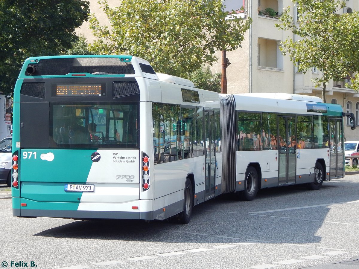 Volvo 7700 vom Verkehrsbetrieb Potsdam in Potsdam.