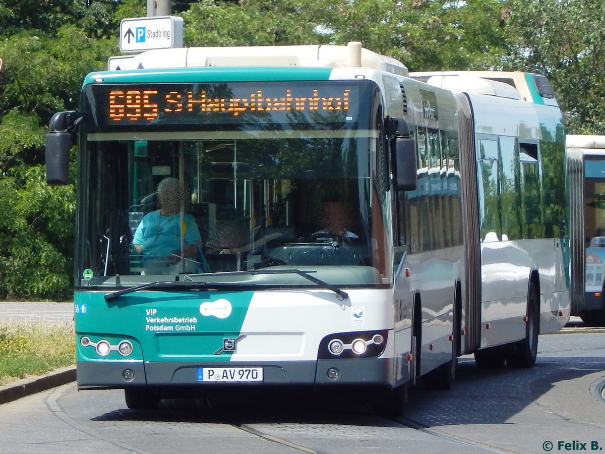 Volvo 7700 vom Verkehrsbetrieb Potsdam in Potsdam.