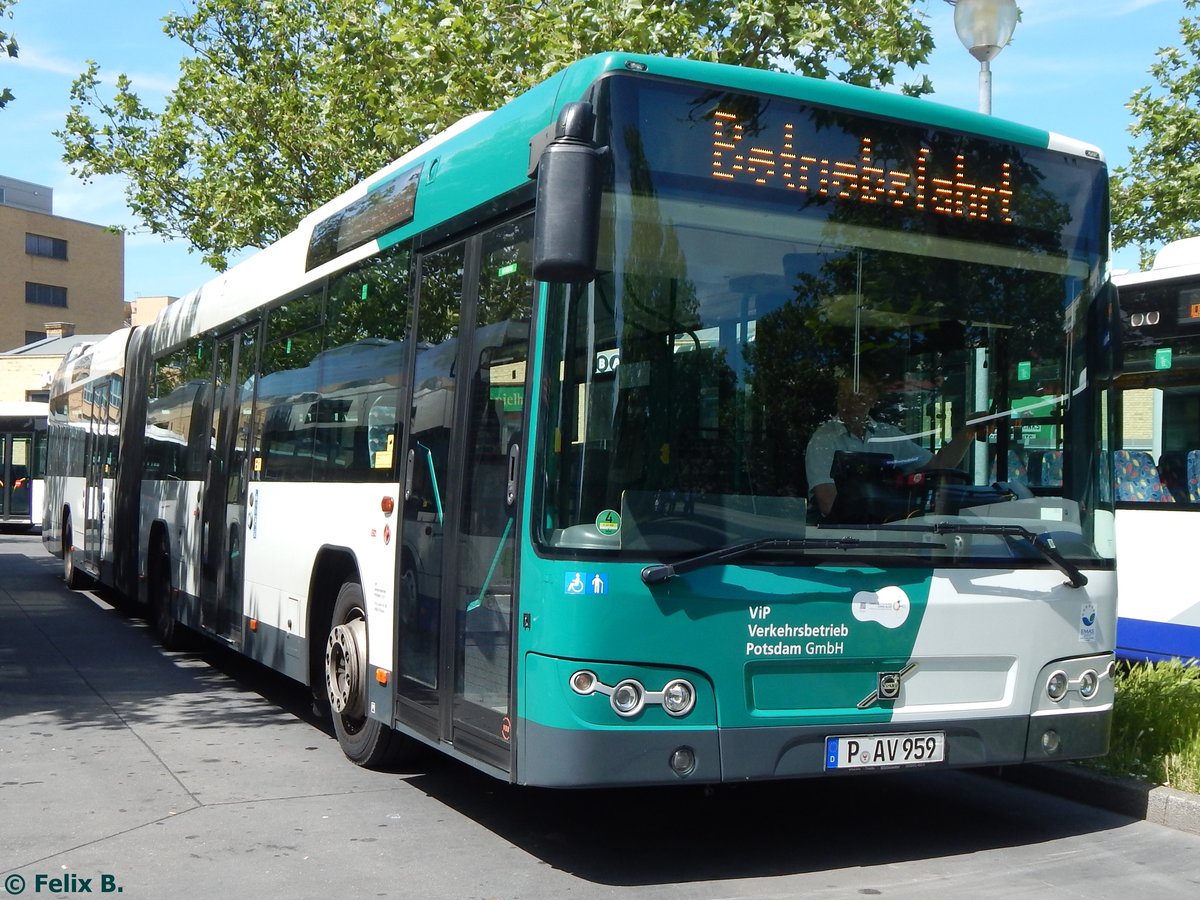 Volvo 7700 vom Verkehrsbetrieb Potsdam in Potsdam.