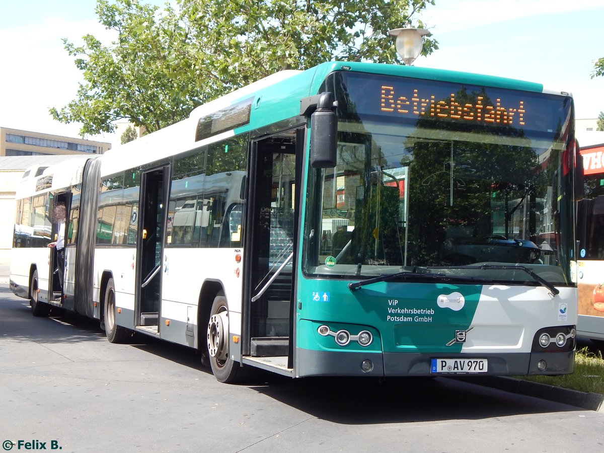 Volvo 7700 vom Verkehrsbetrieb Potsdam in Potsdam.