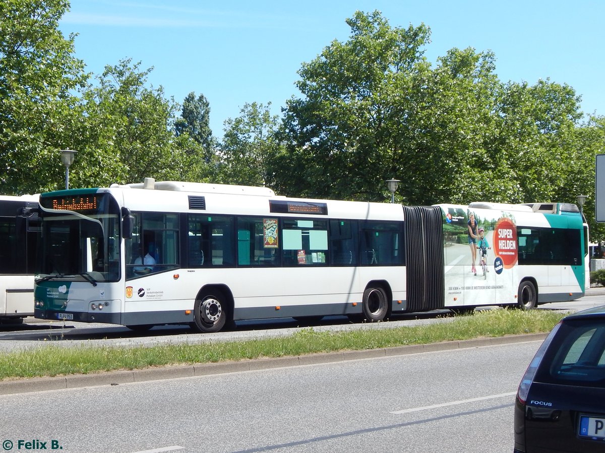 Volvo 7700 vom Verkehrsbetrieb Potsdam in Potsdam.