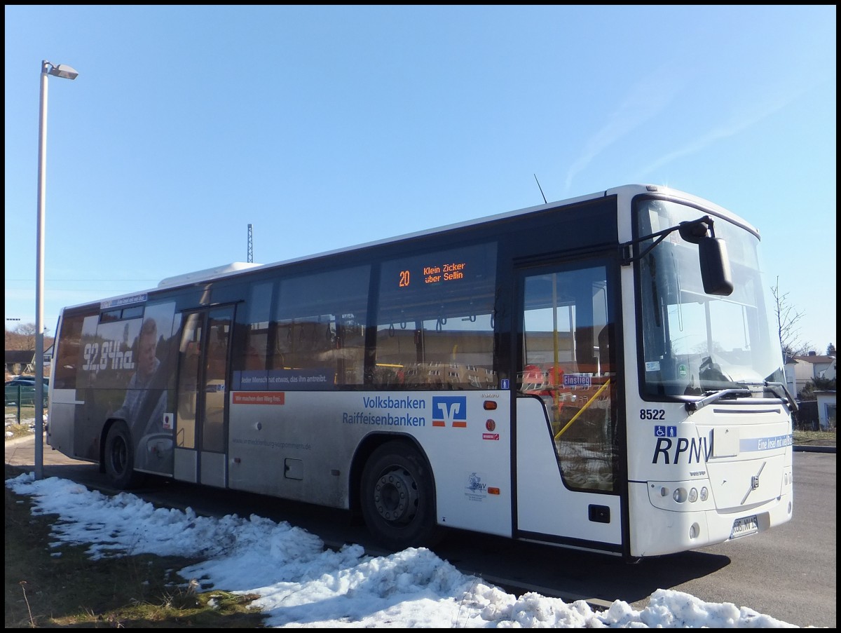 Volvo 8700 der RPNV in Sassnitz.