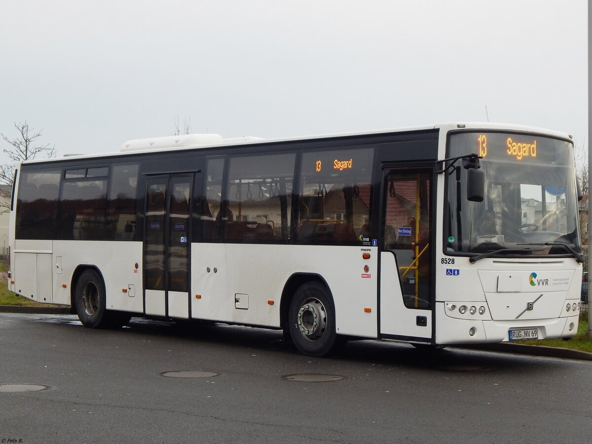 Volvo 8700 der VVR in Sassnitz.