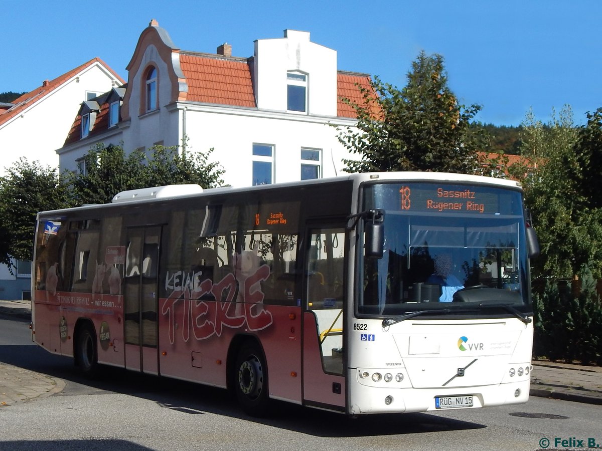 Volvo 8700 der VVR in Sassnitz.