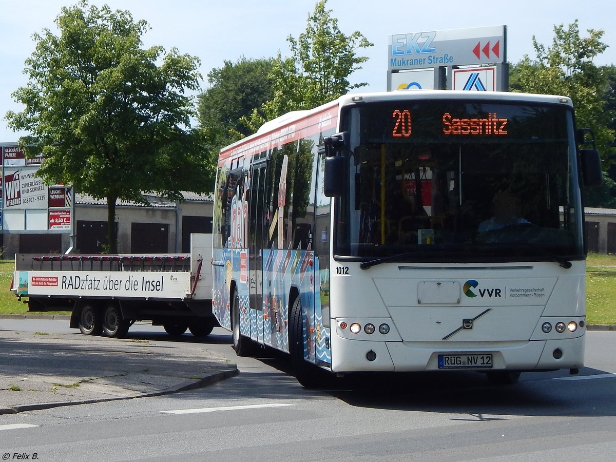 Volvo 8700 der VVR in Sassnitz.