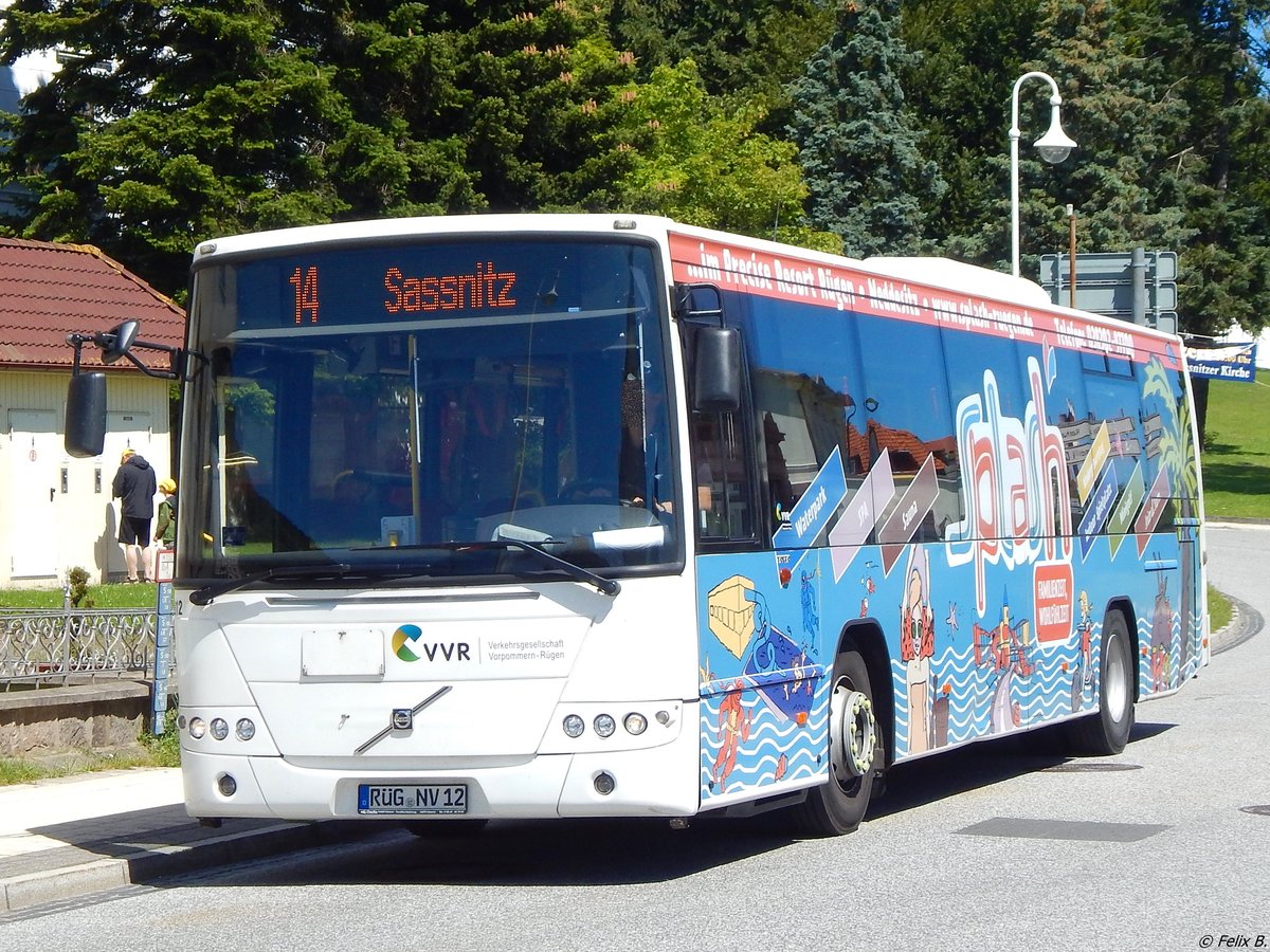 Volvo 8700 der VVR in Sassnitz.