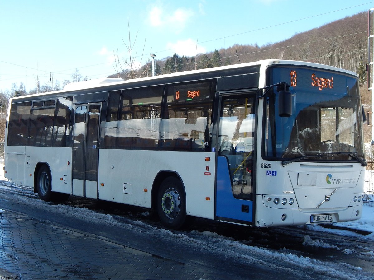 Volvo 8700 der VVR in Sassnitz.