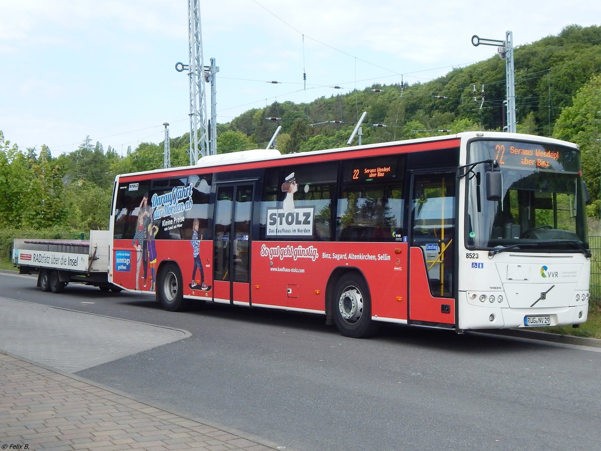 Volvo 8700 der VVR in Sassnitz.