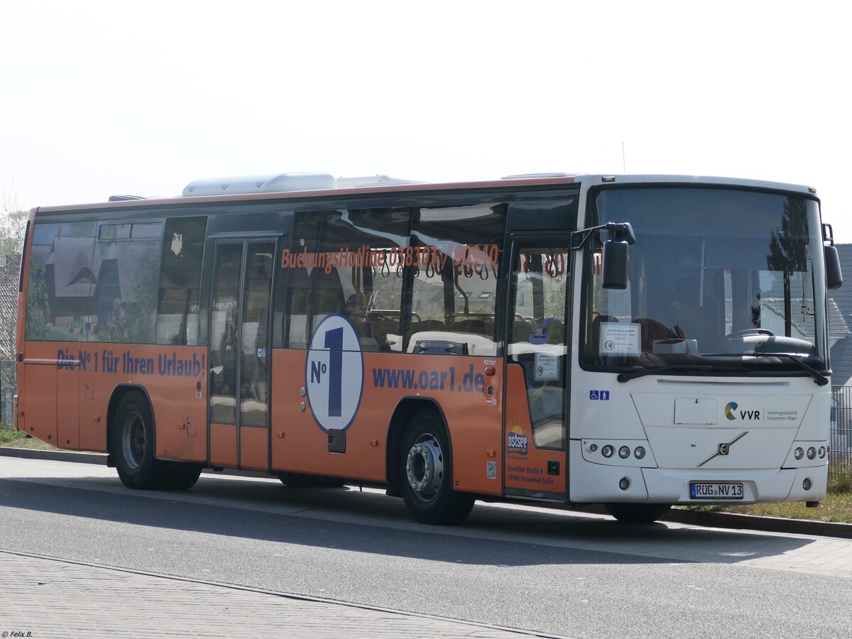 Volvo 8700 der VVR in Sassnitz.