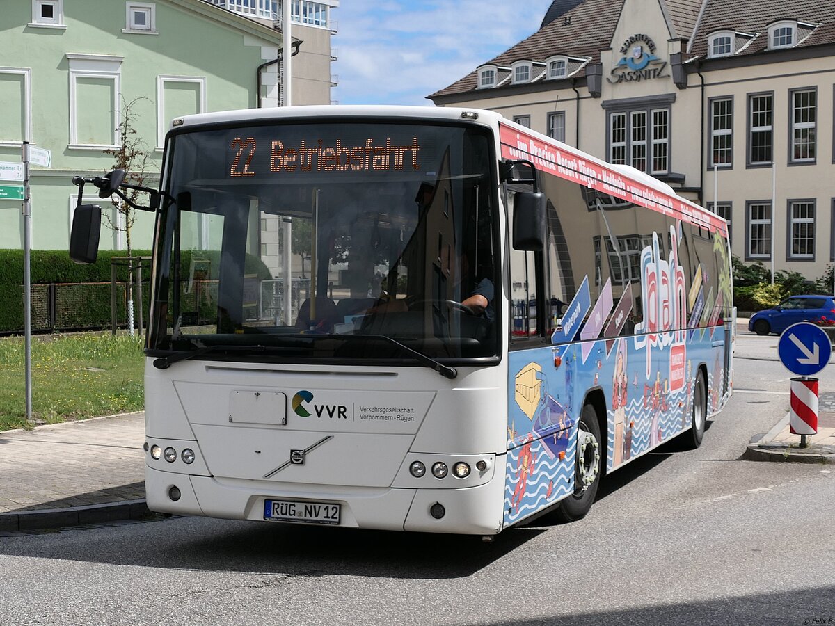 Volvo 8700 der VVR in Sassnitz.