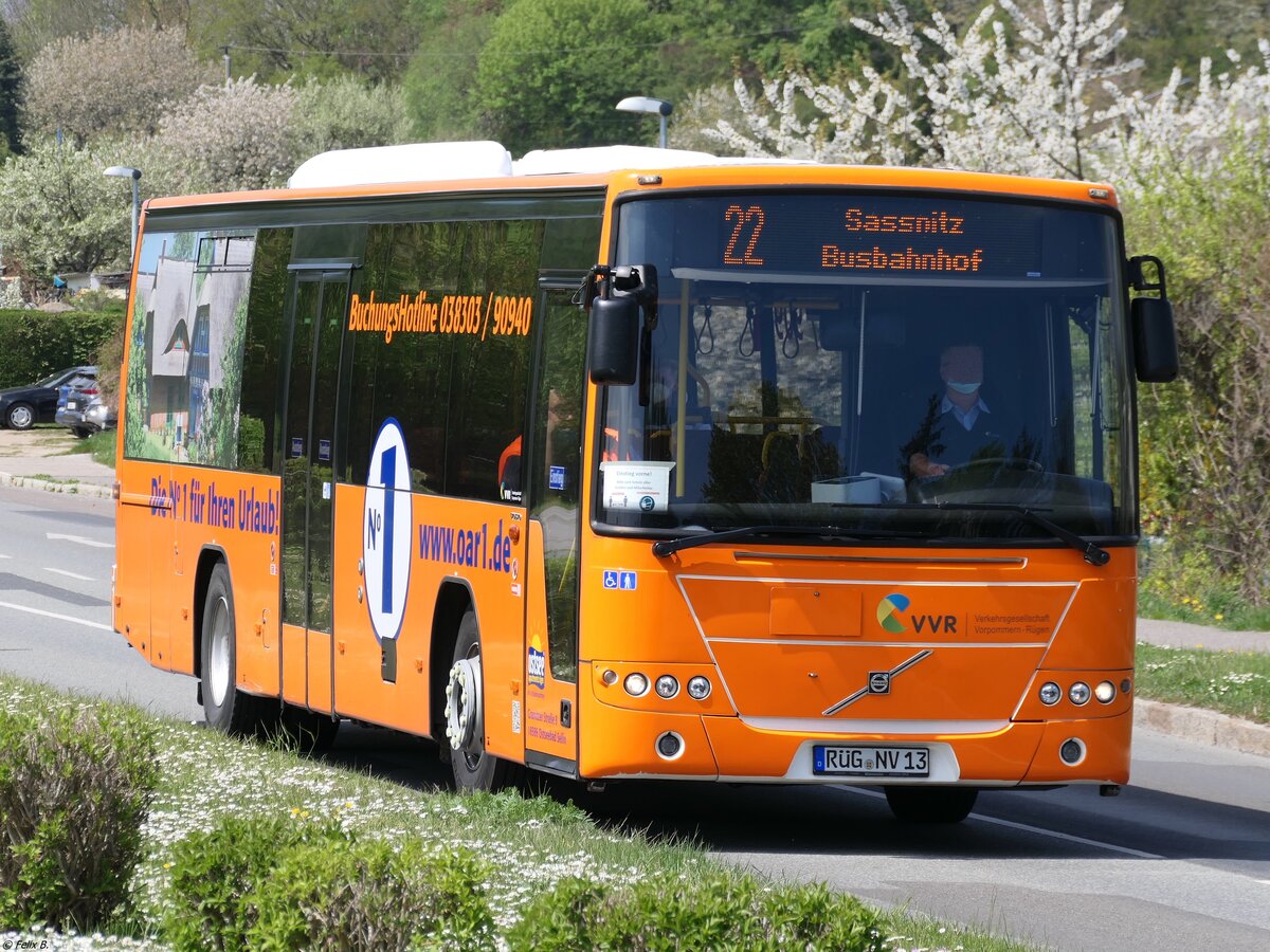 Volvo 8700 der VVR in Sassnitz.