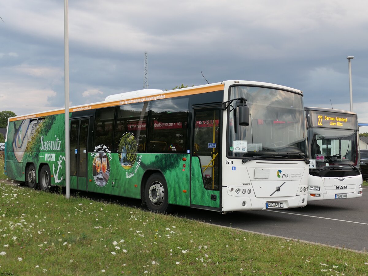 Volvo 8700 der VVR in Sassnitz.