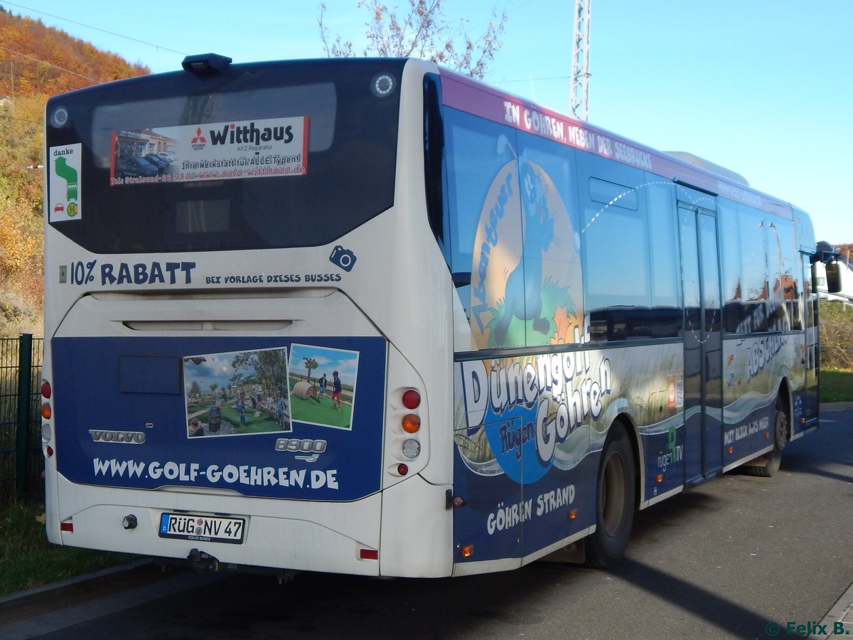 Volvo 8900 der VVR in Sasnitz.