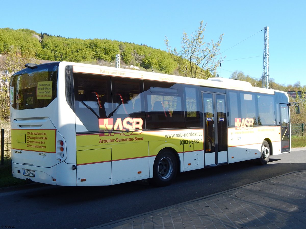 Volvo 8900 der VVR in Sassnitz.