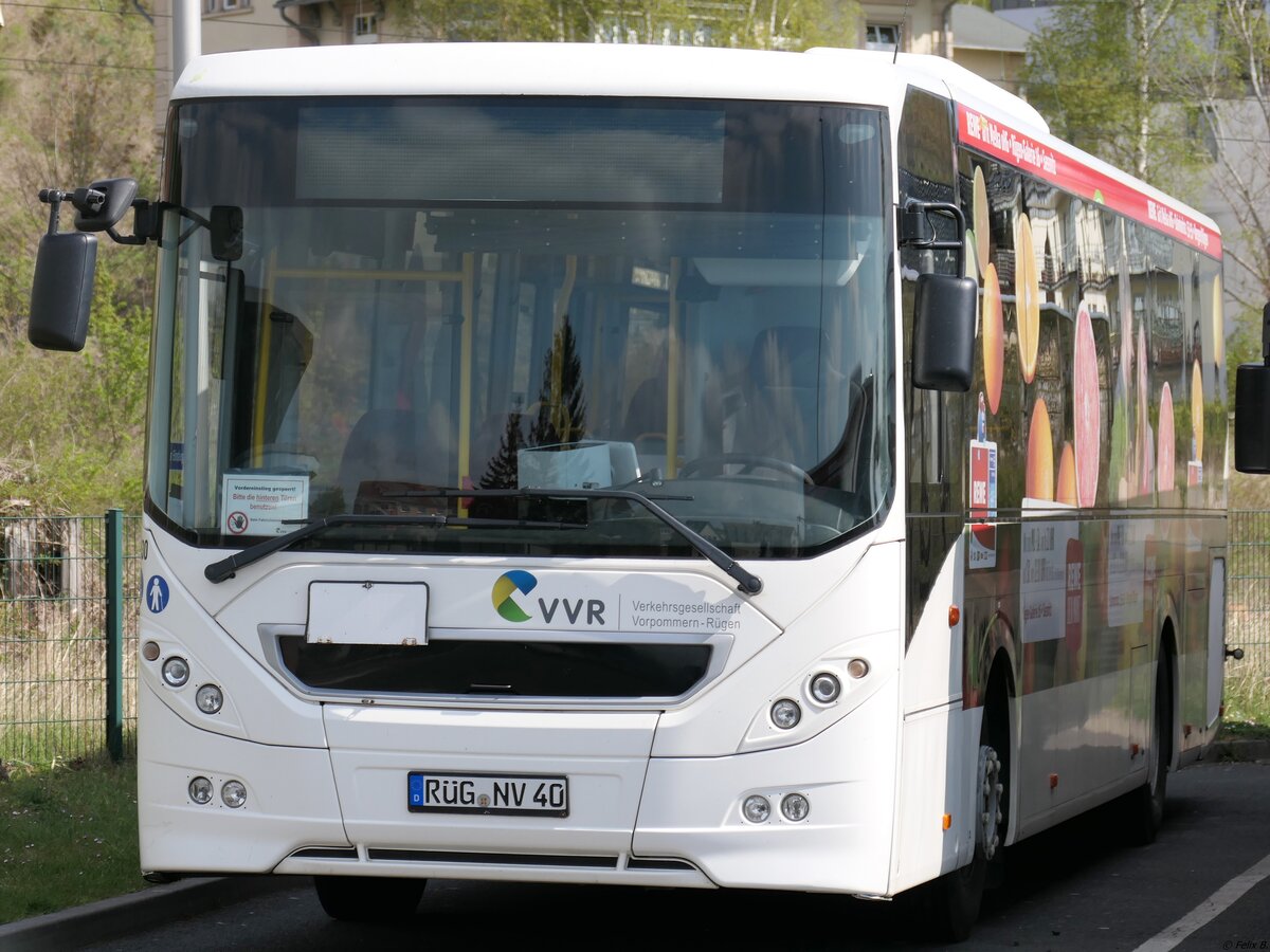 Volvo 8900 der VVR in Sassnitz.