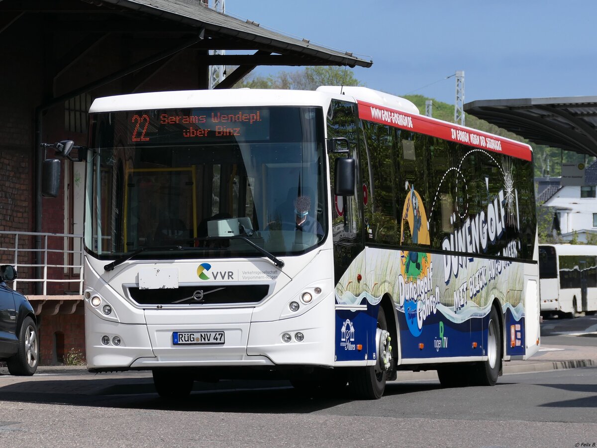 Volvo 8900 der VVR in Sassnitz.